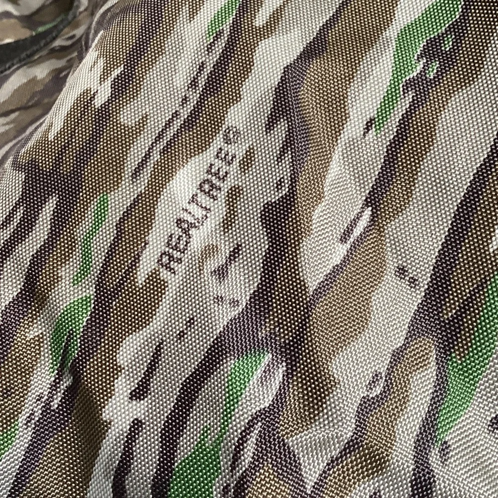 Realtree Green and Brown Camouflage Duffel Bag 36”
